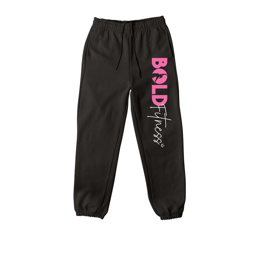 Bold Fitness Heavy Joggers, a Black Premium Heavyweight Jogger
