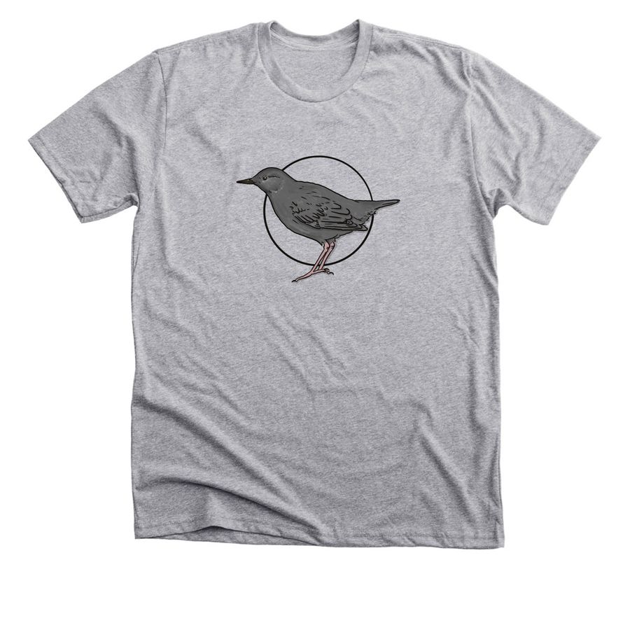American Dipper&nbsp;, a Athletic Heather Premium Unisex Tee