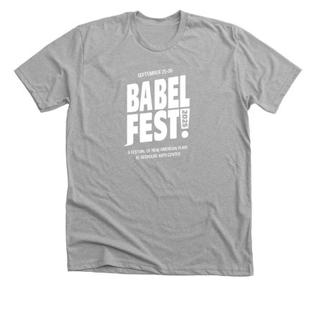 BabelFest Tops - 7 styles, a Athletic Heather Premium Unisex Tee