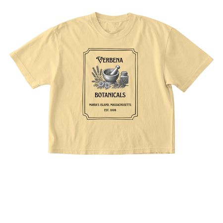 Sally's Apothecary, a Butter Comfort Colors Boxy Tee