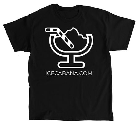 IceCabana.com Apparel, a Black Classic Unisex Tee