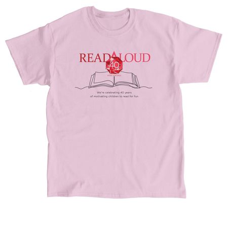 Read Aloud West Virginia, a Light Pink Classic Unisex Tee