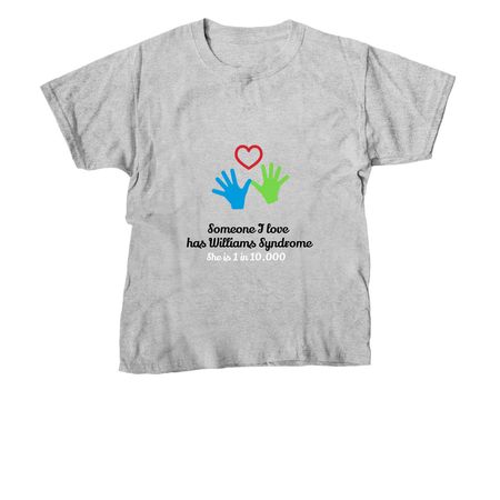 Team Addie&nbsp;, a Sport Grey Youth Unisex Tee