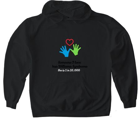 Team Addie&nbsp;, a Black Gildan Softstyle Pullover Hoodie