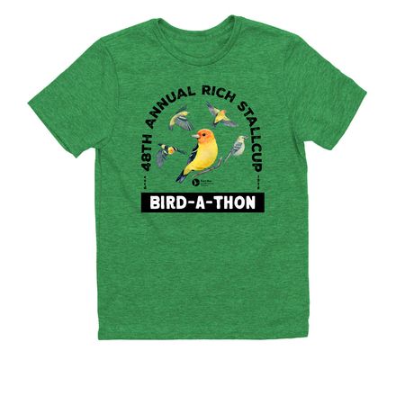 Point Blue 2026 Bird-A-Thon Tees, a Enviro Green Allmade Youth Eco Triblend Tee