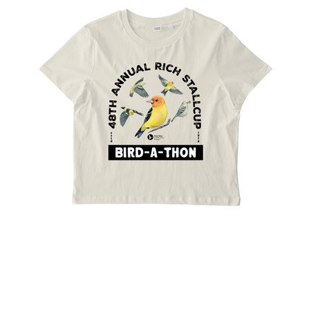 Point Blue 2026 Bird-A-Thon Tees, a Natural Raw Stanley/Stella Women?s Stella Muser Tee