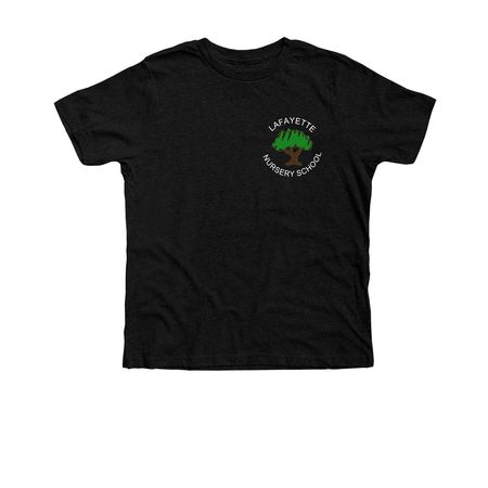 LNS Classic Design, a Black Heather Premium Youth Tee