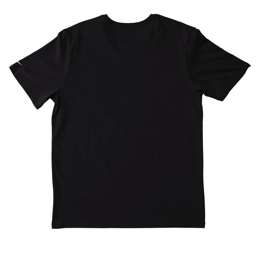 Fundraising ATX Deaf Basketball Team, a Black Nike Dri-FIT Jersey Blend Performance Tee (back-view)