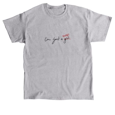 I?m just a Sheep, a Sport Grey Classic Unisex Tee