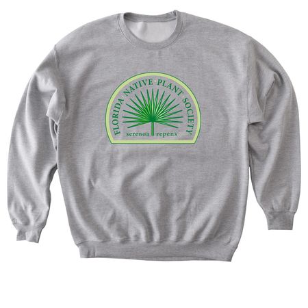 Florida Native Plant Society, a Sport Grey Softstyle Crewneck Sweatshirt