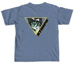 Neko, a Blue Jean Comfort Colors Unisex Tee (back-view)