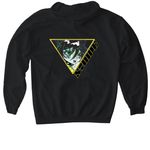 Neko, a Black Gildan Softstyle Pullover Hoodie (back-view)