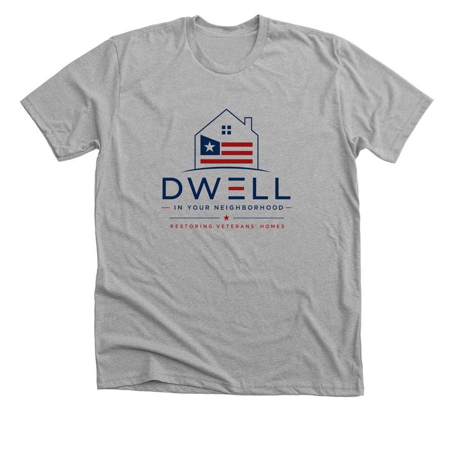 Help us support our Veterans !!, a Athletic Heather Premium Unisex Tee