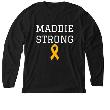 Support Maddie?s Fight!, a Solid Black Blend Premium Long Sleeve Tee