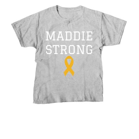 Support Maddie?s Fight!, a Sport Grey Youth Unisex Tee