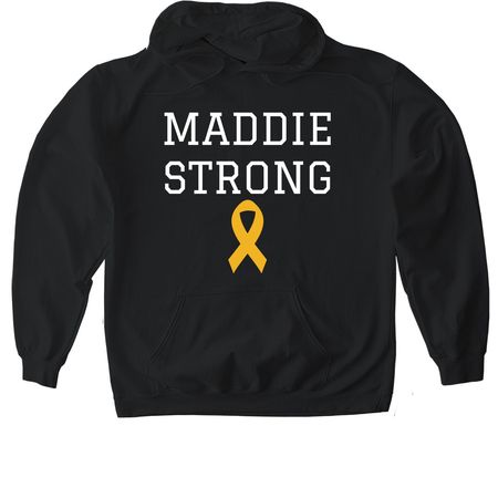 Support Maddie?s Fight!, a Black Gildan Softstyle Pullover Hoodie