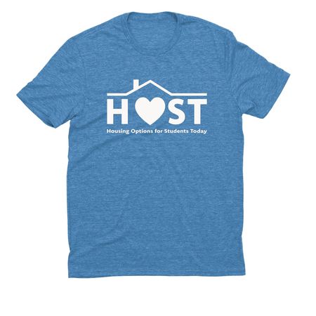 Tri-Blend Tshirt, a Azure Blue Allmade Eco Triblend Unisex Tee