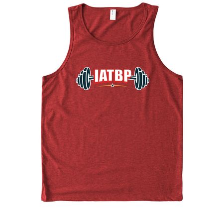 IATBP Tops, a Rise Up Red Allmade Eco Triblend Tank