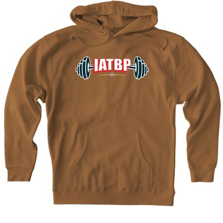 IATBP Tops, a Saddle Heavyweight Pullover Hoodie