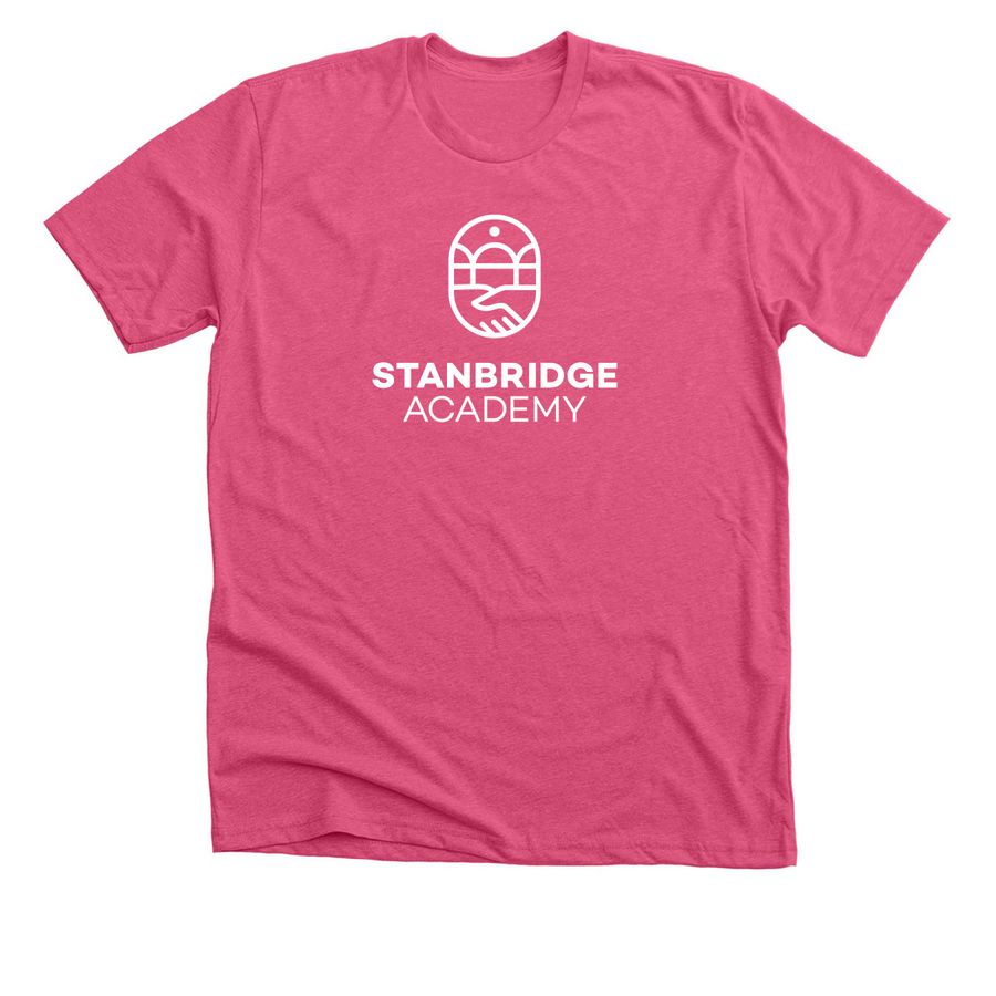 Stanbridge Tees, Hoodies & Sweatshirts, a Heather Charity Pink Premium Unisex Tee