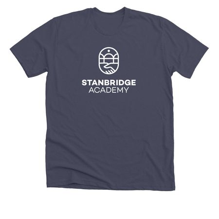 Stanbridge Tees & Sweatshirts, a Heather Midnight Navy Premium Unisex Tee
