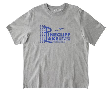 Pinecliff Lake Lanes&nbsp;, a Heather Grey Stanley/Stella Unisex Freestyler Heavyweight Tee