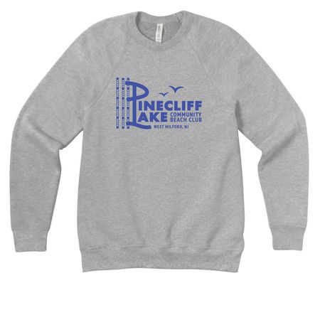Pinecliff Lake Lanes&nbsp;, a Athletic Heather Premium Raglan Crewneck Sweatshirt