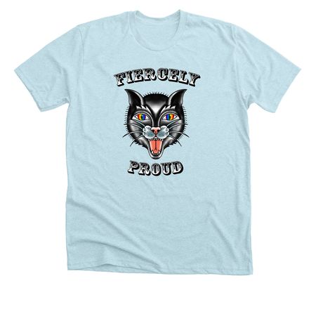 JCCC Pride 2023, a Heather Ice Blue Premium Unisex Tee