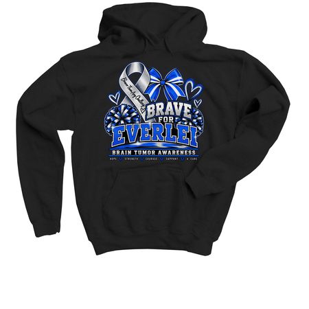 Regular Apparel, a Black Youth Pullover Hoodie