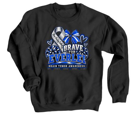 Regular Apparel, a Black Crewneck Sweatshirt