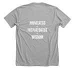 Premium 411 Outdoors Tee, a Athletic Heather Premium Unisex Tee (back-view)