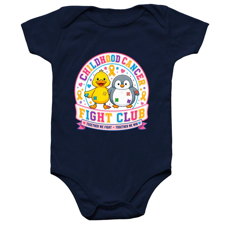 Fight Club - Baby, a Navy Infant Onesie