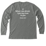 Peru Mission Trip!, a Deep Heather Premium Long Sleeve Tee (back-view)