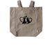 Nicole and Finn Tote, a Pumice Recycled Cotton Tote Bag