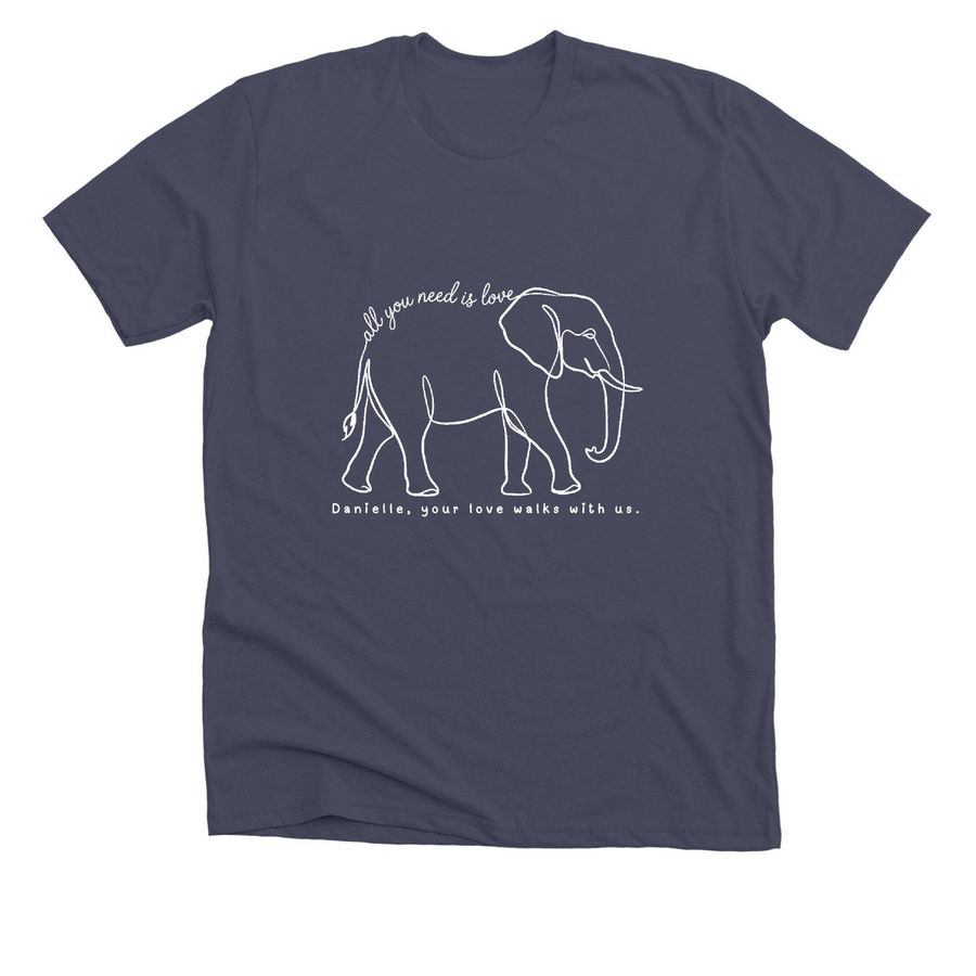 BCCTWB, a Heather Midnight Navy Premium Unisex Tee