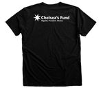 Support your local fund!, a Black Heather Premium Unisex Tee (back-view)