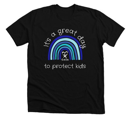 Protect Kids shirt, a Solid Black Blend Premium Unisex Tee