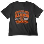CHS '06 Classic, a Dark Grey Women's Heavyweight Tee (back-view)