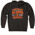 CHS '06 Classic, a Black Heavyweight Zip Up Hoodie (back-view)