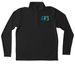 Logo Performance Shirts&nbsp;, a Black Unisex Performance Quarter Zip Pullover