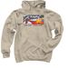 Bear on the Bridge by Janke & Krein (2002), a Sand Pullover Hoodie