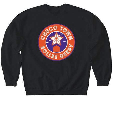 Kickstart Our League!, a Black Softstyle Crewneck Sweatshirt