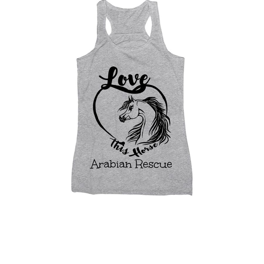 Love this Horse - Summer 2025, a Athletic Heather Women's Racerback