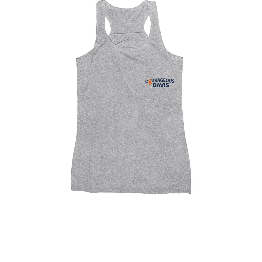 Courageous Davis - New Design&nbsp;, a Athletic Heather Women's Racerback