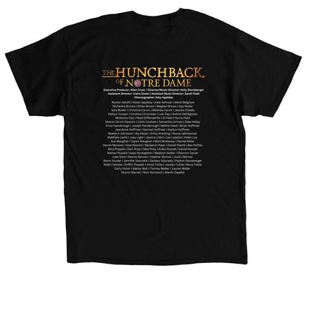 Hunchback Swag, a Black Classic Unisex Tee