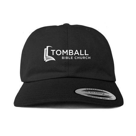 Tomball Bible Church Hats!, a Black Printed Classic Baseball Cap
