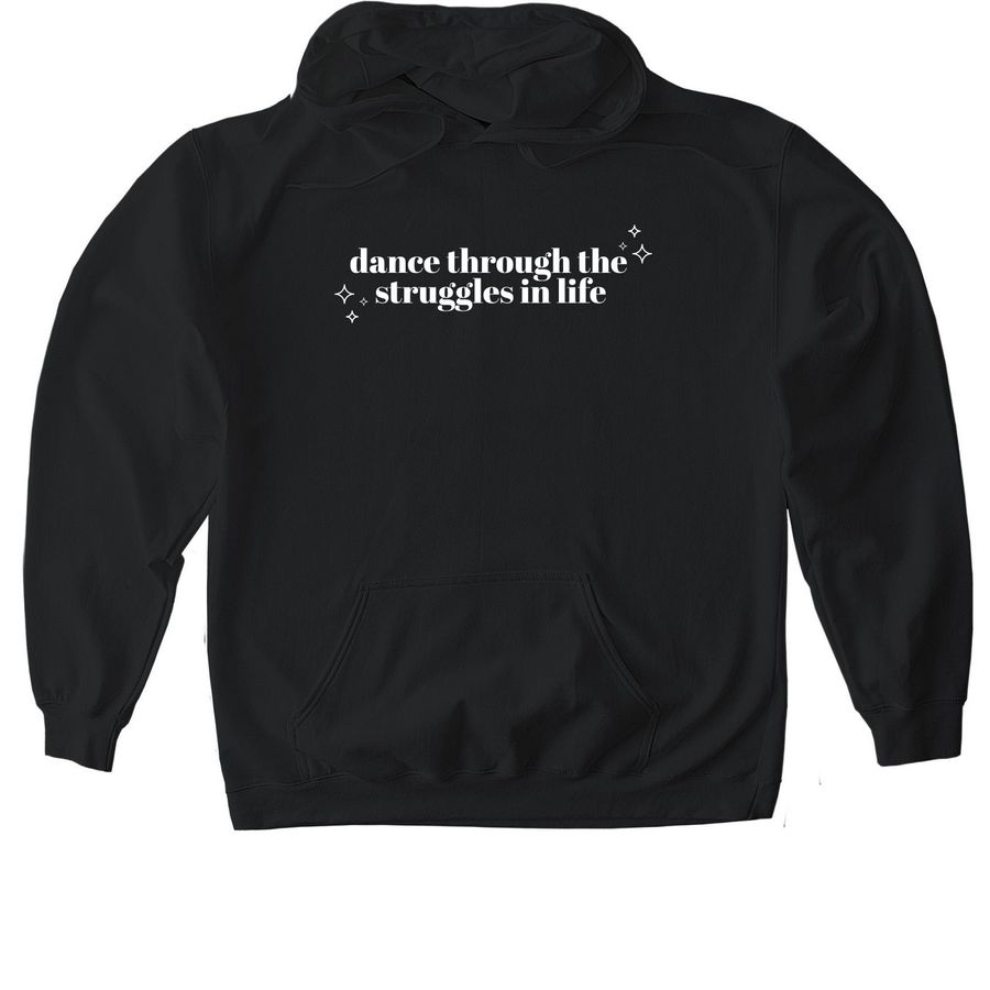 Inspiring sweaters for dancers, a Black Gildan Softstyle Pullover Hoodie