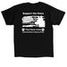 CORRK9U Dog Flag, a Black Classic Unisex Tee (back-view)