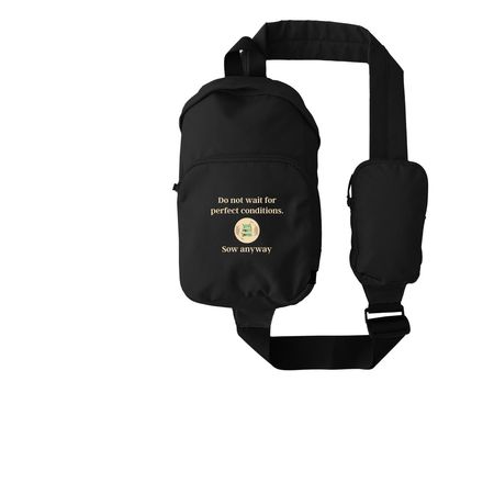 Sow Anyway Slingbag, a Black Grove Sling Bag