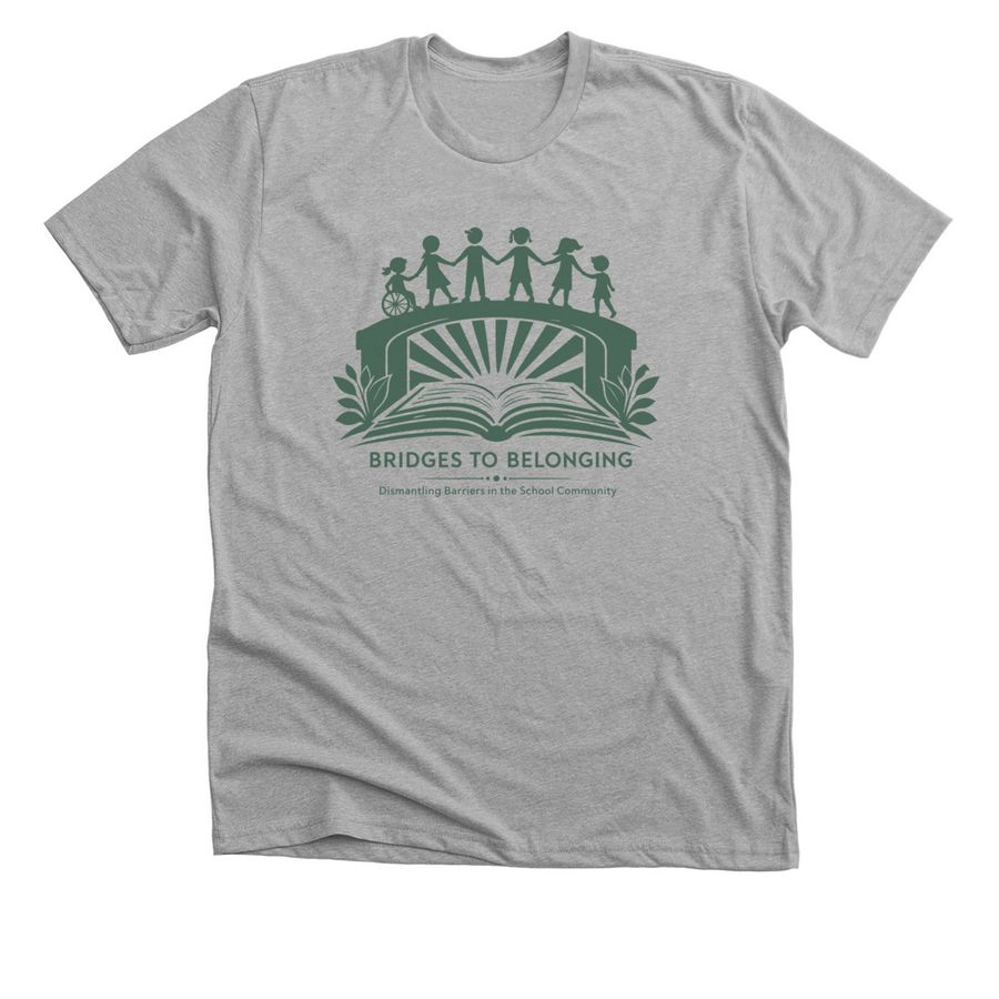 Illinois Association of School Social Workers, a Athletic Heather Premium Unisex Tee